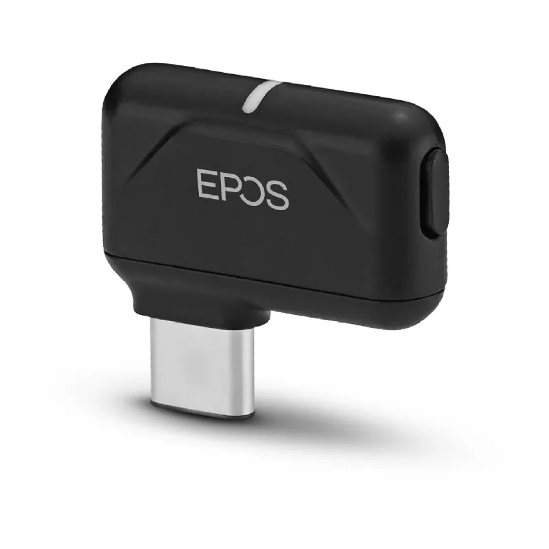 Słuchawki EPOS ADAPT 660 USB-C — nauszne, przewodowe i bezprzewodowe (Bluetooth), zasięg 25 m, 231 g, czarne