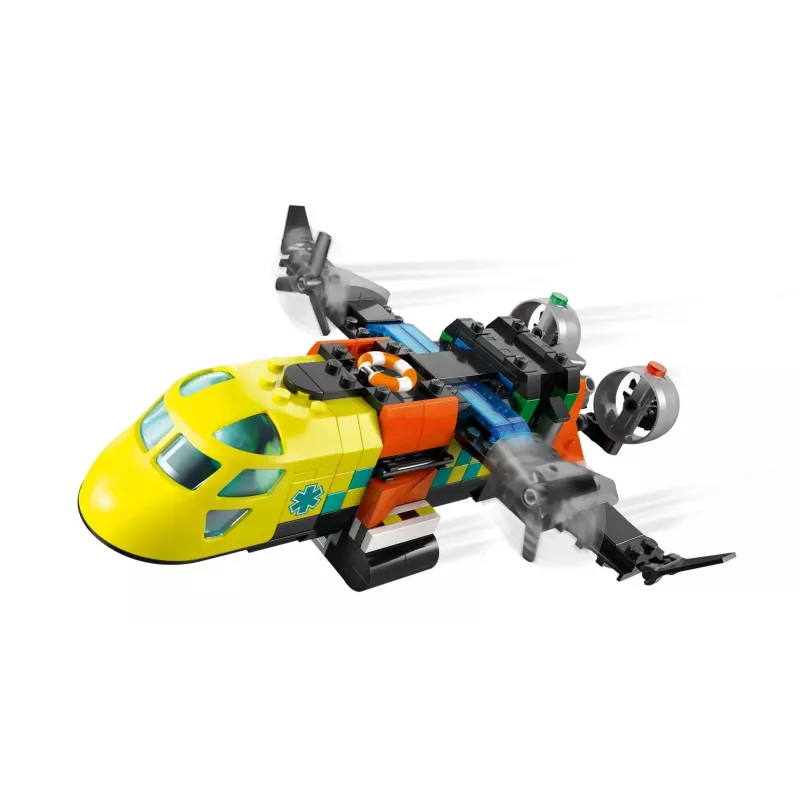 LEGO CITY 60505 Samolot, Samochód Serwisowy i Poduszkowiec Rem