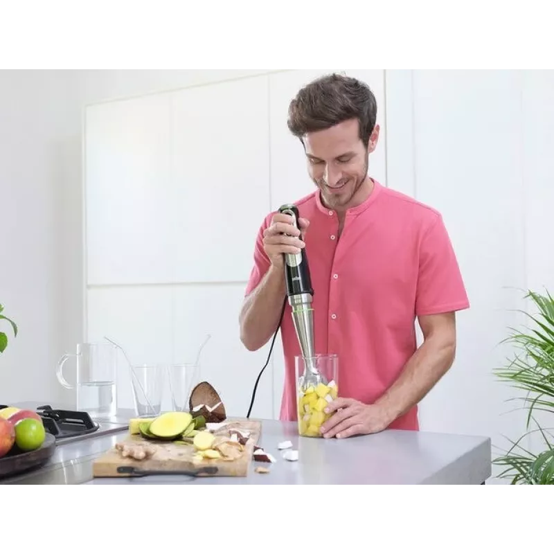 Braun MultiQuick 9 MQ9138XI 0,6 L Blender ręczny 1200 W Czarny, Stal nierdzewna