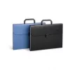 Folder-portfolio, teczka na dokumenty Forpus, A4, czarny, 12 + 1 przegródek 0822-005