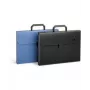 Folder-portfolio, teczka na dokumenty Forpus, A4, czarny, 12 + 1 przegródek 0822-005
