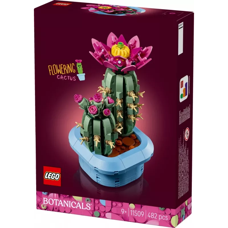 LEGO BOTANICALS 11509 Kwitnący Kaktus