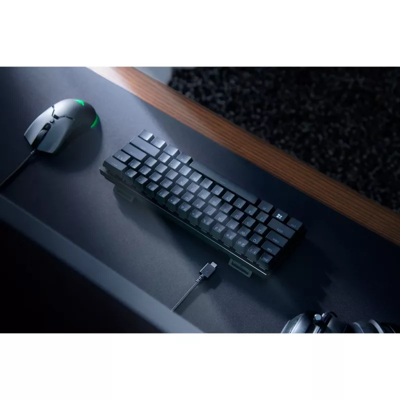 Huntsman Mini, Gaming Keyboard czarny, układ DE, Razer Linear Optical (Red)