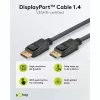 Kabel DisplayPort Goobay 74779 3 m Czarny G-Sync FreeSync
