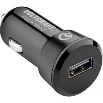 VOLTCRAFT CQCP-3000 USB-Charger Vehicle, truck output current (max.) 3000 mA 1 x USB Qualcomm Quick Charge 3.0 (VC-11507505)