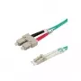 Value 21.99.8711 Kabel połączeniowy światłowodowy (1x złącze LC - 1x złącze SC) 50/125 1,00 m turkusowy