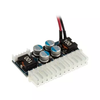 zasilacz Akasa AK-PE080-03 do użytku wewnętrznego 80 W Czarny, Niebieski, Czerwony, Biały, Żółty