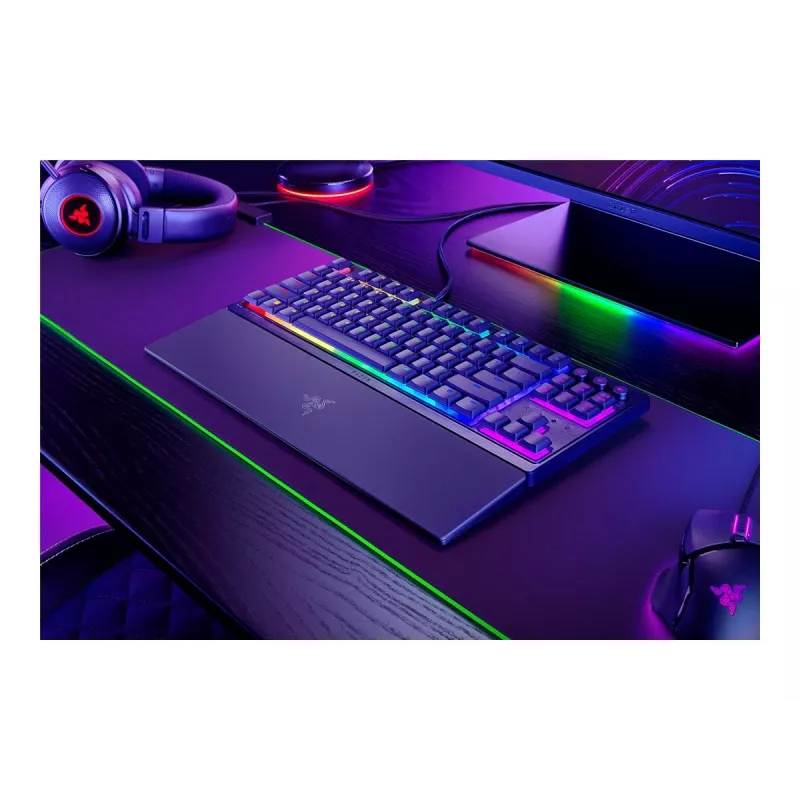 Razer Ornata V3 Tenkeyless klawiatura gamingowa USB QWERTZ Czarny