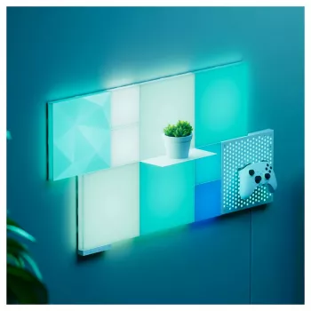 Panel LED Nanoleaf N8100E00-2TBS — kwadratowy RGB, zasilanie DC, 2 szt.