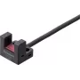Czujnik fotoelektryczny (widełkowy) Panasonic PM-L25-P, 5–24 V DC, tryb jasny lub ciemny