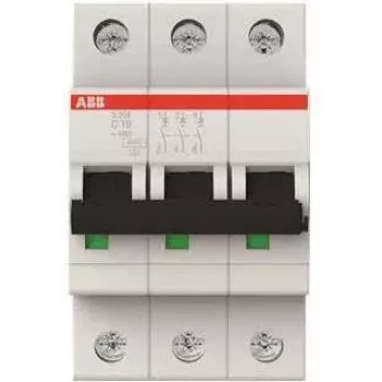 ABB Wyłącznik nadprądowy 10A S203-C10 pro M komp. 3-bieg. 6kA do wyłącznika S203-C10 (2CDS253001R0104)