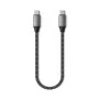 Satechi - Kabel USB - USB-C (M) do USB-C (M) - 25 cm - Zasilacz USB (100 W) (ST-TCC10M)