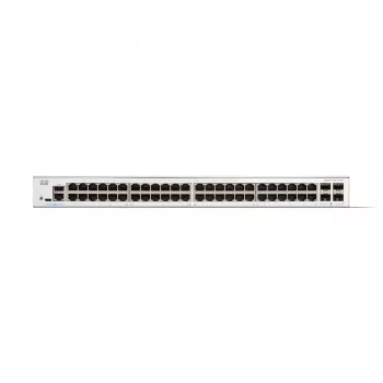 Cisco Catalyst 1300-48T-4G Managed Switch, 48 Port GE, 4x1GE SFP, Ograniczona ochrona na całe życie (C1300-48T-4G)