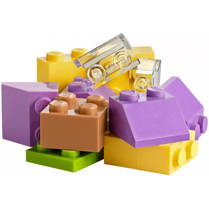 LEGO 10713 Classic Kreatywna Walizka do Przechowywania Zabawek z Kolorowymi Klockami, Prezent dla Dzieci od 4 lat, Chłopców i Dziewczynek