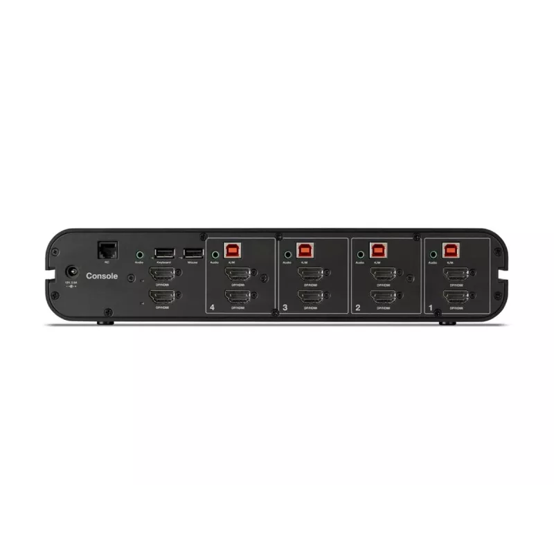KVM switch Belkin F1DN204KVM-UNN4 HDMI 4K USB montaż w szafie rack