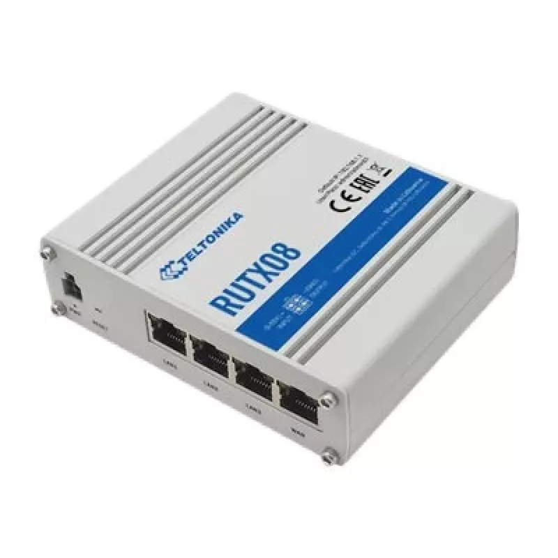 Teltonika RUTX08 router przewodowy Gigabit Ethernet Stal nierdzewna
