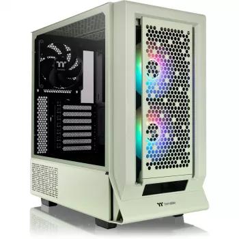Ceres 350 MX, Tower-Enclosure Light Green, Tempered Glass x 2
