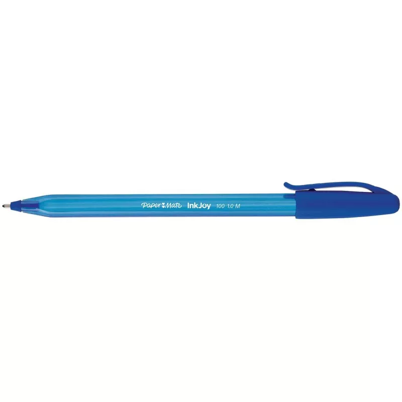 PAPER MATE Długopis InkJoy 100 Cap 8 szt. M niebieski