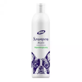 Szampon dla psów Hilton Hypoallergenic 250 ml — delikatna kojąca formuła do wszystkich rodzajów sierści