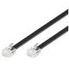Kabel telefoniczny Microconnect MPK110B RJ12 RJ12 10 m przezroczysty