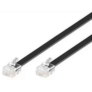 Kabel telefoniczny Microconnect MPK110B RJ12 RJ12 10 m przezroczysty