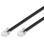 Kabel telefoniczny Microconnect MPK110B RJ12 RJ12 10 m przezroczysty