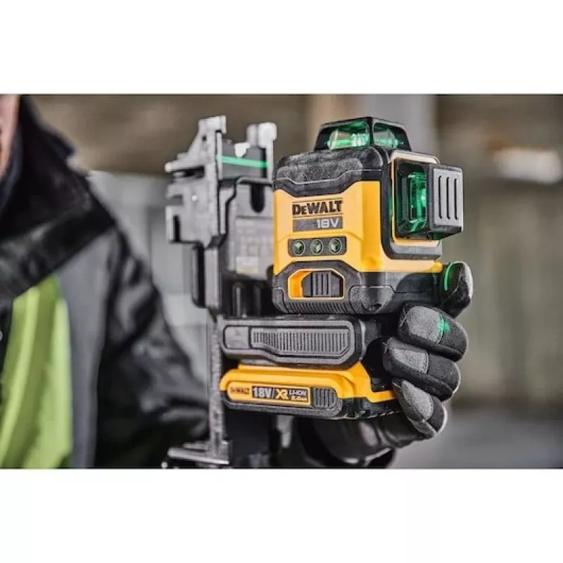 DEWALT 18V DCLE34031N 3x360 LASER LINIOWY