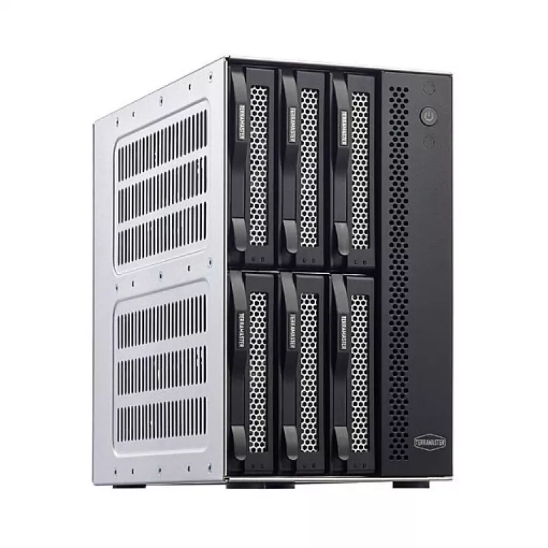 TerraMaster D6-320 Obudowa na dyski Desktop Czarny 6 napędów HDD SSD