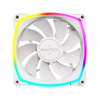 Wentylator do obudowy komputera Montech RX120 PWM 12 cm biały 3 szt.