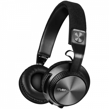 Bezprzewodowe słuchawki stereo z mikrofonem SVEN AP-B630MV, czarne