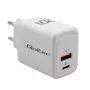 Ładowarka GaN QOLTEC 51823 20W zasilacz USB, wyjście 5V/20V
