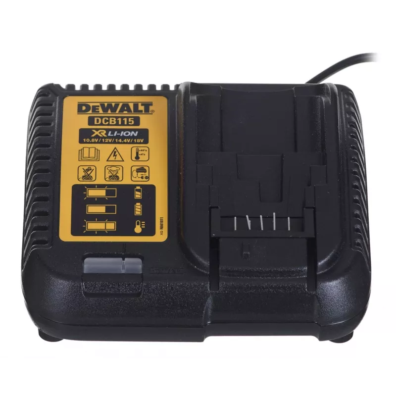 Pilarka łańcuchowa DeWalt DCM565P1 — bezprzewodowa, prowadnica 30 cm, akumulator 5 Ah, zbiornik oleju 0,12 L