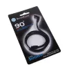 Kabel SilverStone SATA III 50 cm kątowy / prosty - w oplocie, czarny