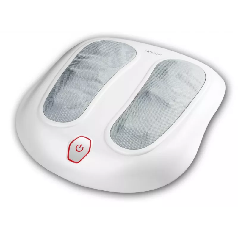 Masażer stóp i pleców Medisana FM 883 — 2 strefy, 2 programy, funkcja ogrzewania, AC 220–240 V, biały