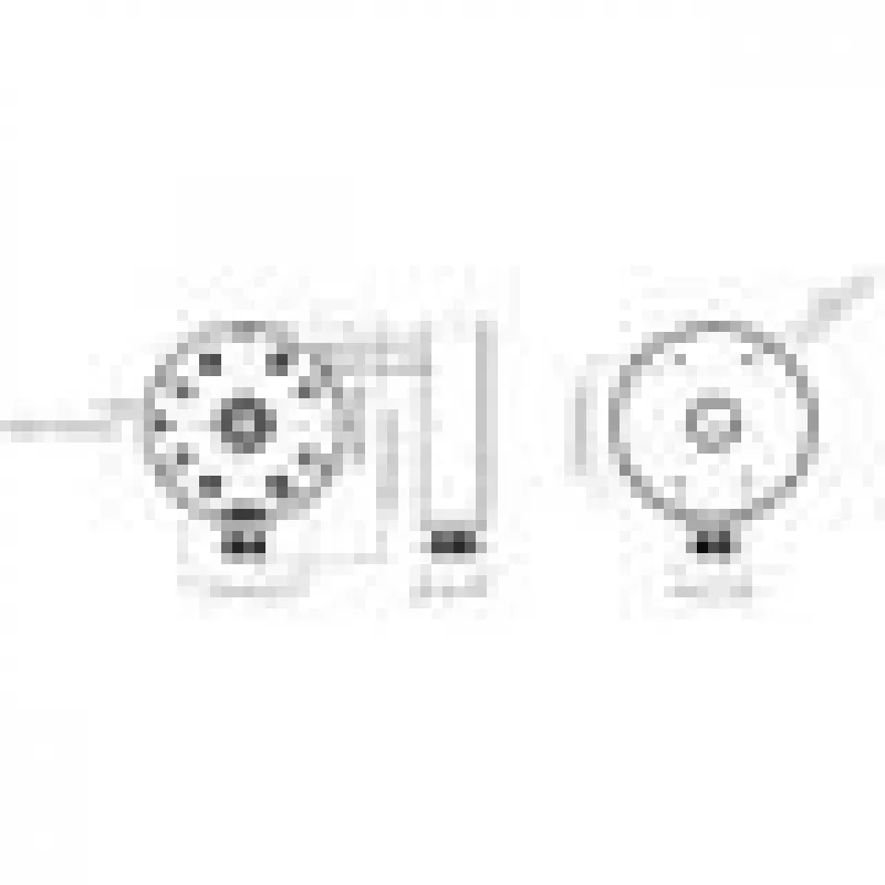 Junction box Hikvision DS-1280ZJ-DM21 Czarny Universal 4.5 kg