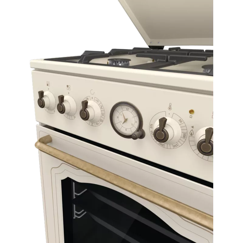 Gorenje GKS5B70CLI Wolnostojąca kuchenka gazowo-elektryczna