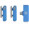 Bezprzewodowy mikrofon krawatowy Rode Wireless Micro — niebieski (WIMICROCBLU)