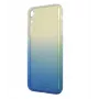 Etui Tellur Cover Soft Jade do iPhone XS, niebieskie, miękka osłona ochronna