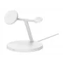 Belkin BoostCharge Pro Ładowarka Bezprzewodowa 3w1 do Słuchawek, Smartfona i Smartwatcha, Biała, Szybkie Ładowanie, Wewnętrzna