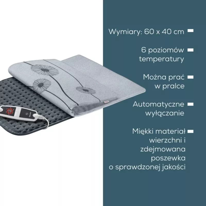 Poduszka grzewcza HK125 XXL Cosy szary