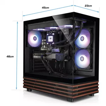 FTW A-Line LCS 5060Ti D5, Gaming-PC czarny/przezroczysty, Windows 11 Home