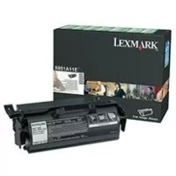 Toner Lexmark X651A11E – czarny – wydajność: 7 000 stron (X651A11E)