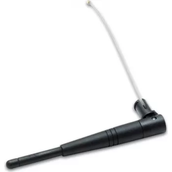 MikroTik ACSWI - 4 dBi - 2.4 - 5.8 GHz - Omnidirektionale Antenne - U.FL - Schwarz - 1 Stück(e)