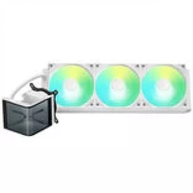 Lian Li O11 Vision Compact + TRYX PANORAMA SE ARGB Complete Liquid Cooling - biały, 360 mm
