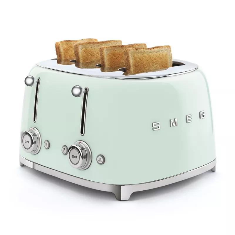 Toster SMEG (TSF03PGEU) pastelowa zieleń
