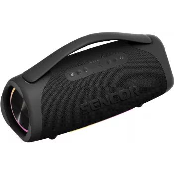 Głośnik przenośny SENCOR RESONEXMAXI, 100 W, wodoodporny IPX7, bateria 10 000 mAh, Bluetooth 5.3, ładowanie USB-C