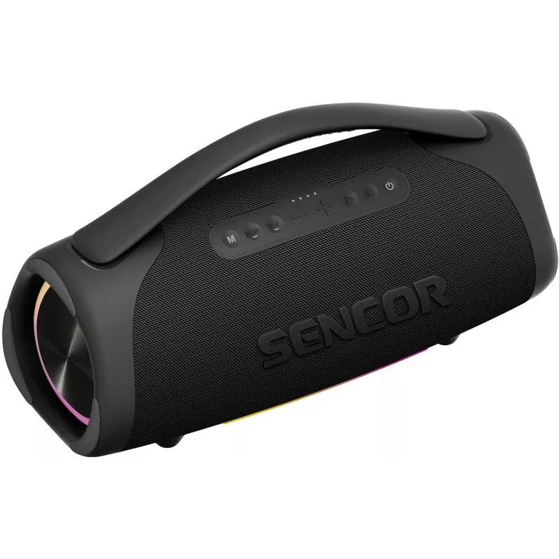 Głośnik przenośny SENCOR RESONEXMAXI, 100 W, wodoodporny IPX7, bateria 10 000 mAh, Bluetooth 5.3, ładowanie USB-C