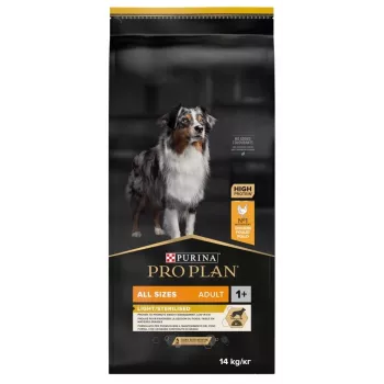 PURINA Pro Plan Light Sterilised All Sizes Adult - sucha karma dla psów - 14kg