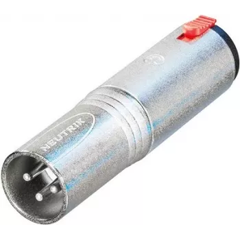 Neutrik NA3MJ - Audio-Adapter - XLR3 männlich zu Stereo-Stecker weiblich