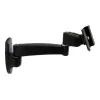 Ergotron 200 Series - Zestaw montażowy (ramię ścienne) - do monitora - 1 wysięgnik - stal - czarny - Rozmiar ekranu: do 81,3 cm (do 32 cali)
